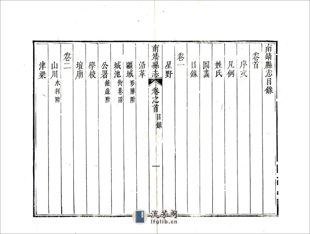 南靖县志（乾隆） - 第19页预览图