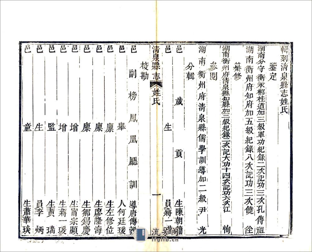 清泉县志（乾隆） - 第19页预览图