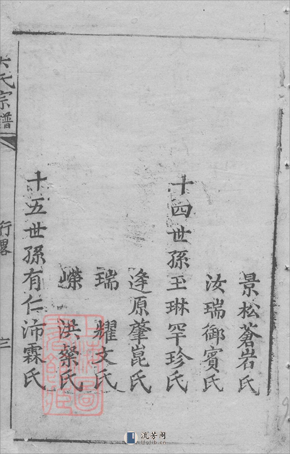 吴氏宗谱：二十四卷，首一卷：[崇明] - 第18页预览图