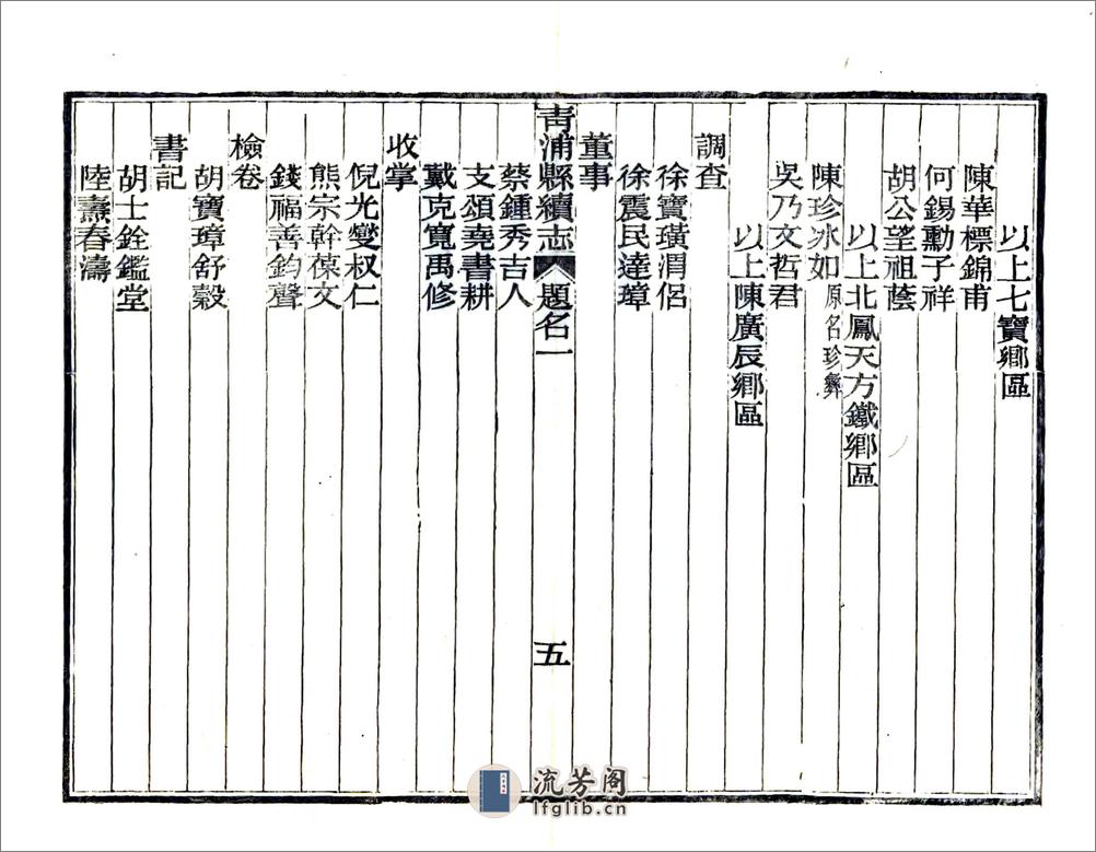 青浦县续志（民国） - 第14页预览图