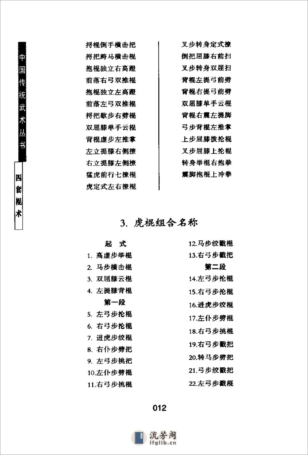 《中国传统武术丛书·卷四·四套棍术》洪述顺 - 第14页预览图