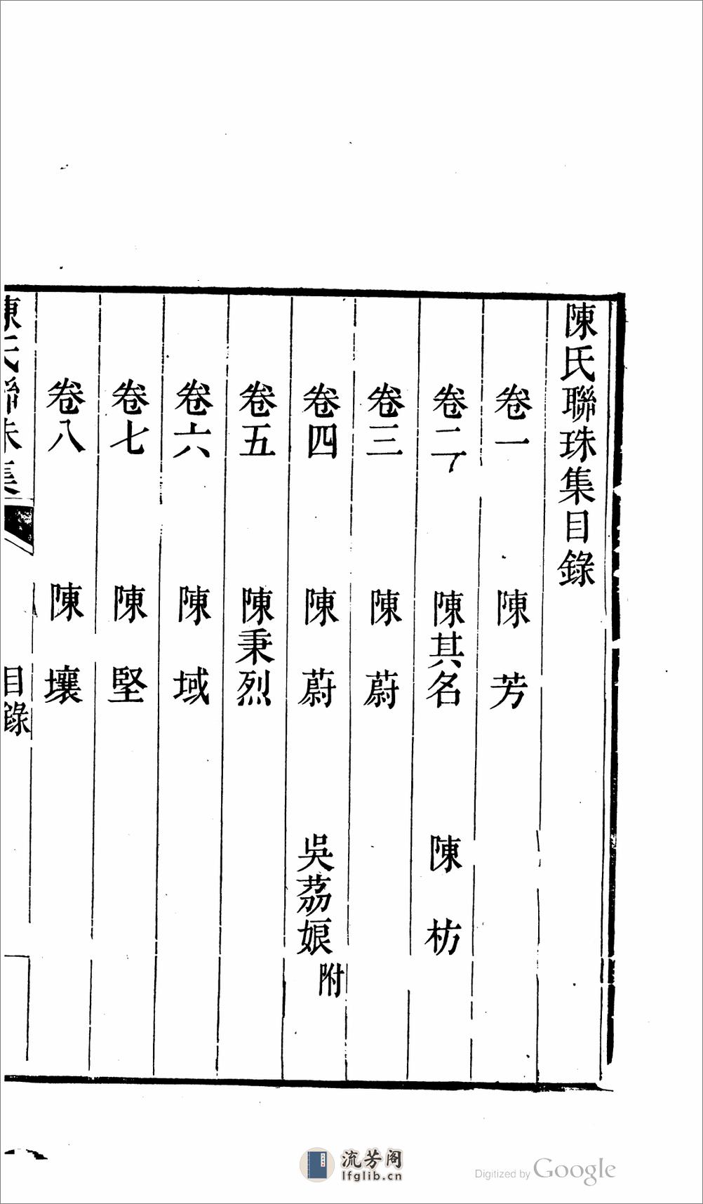 陈氏联珠集 - 第15页预览图