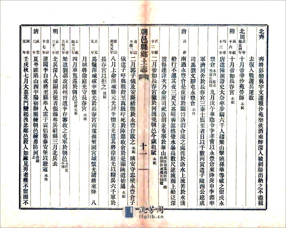 朝邑县乡土志（光绪） - 第15页预览图