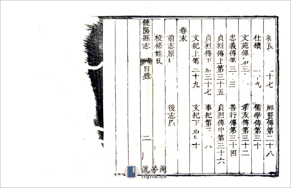 饶阳县志（乾隆） - 第5页预览图