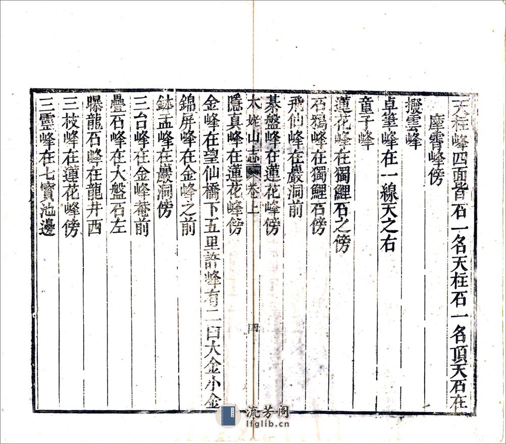 太姥山志（万历） - 第12页预览图