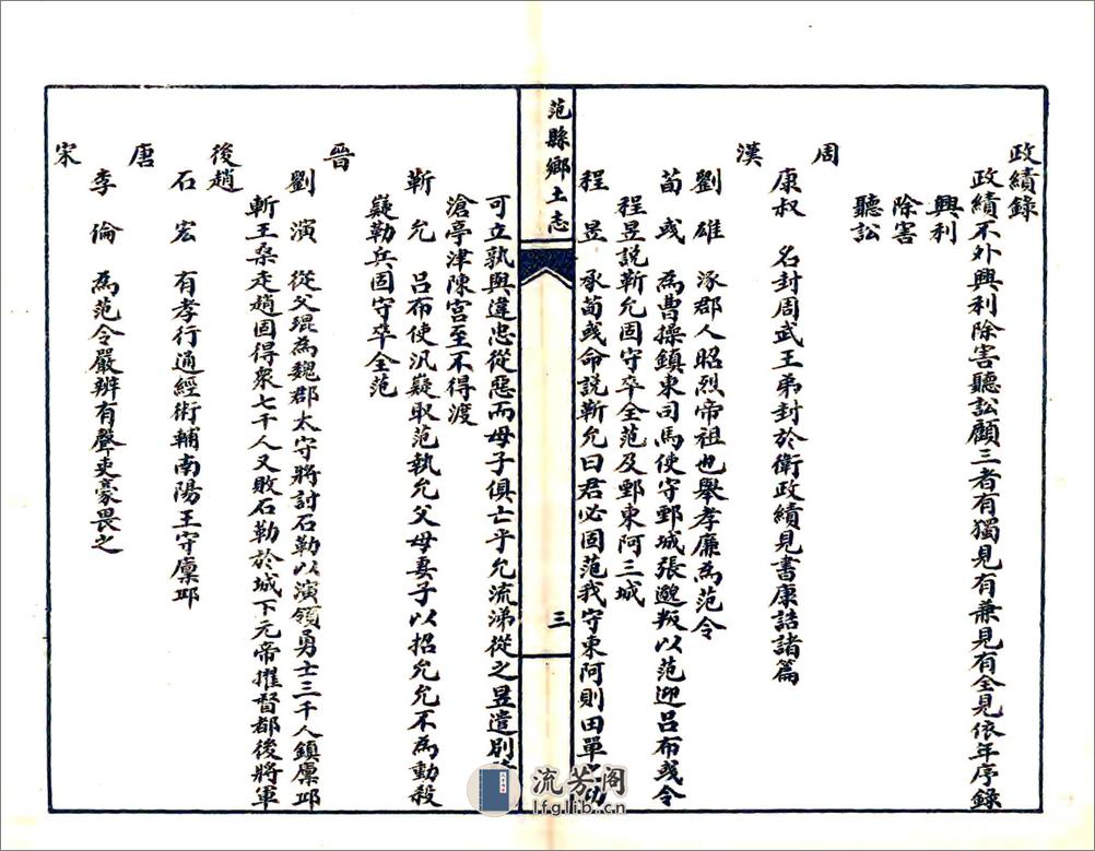 范县乡土志（光绪） - 第6页预览图