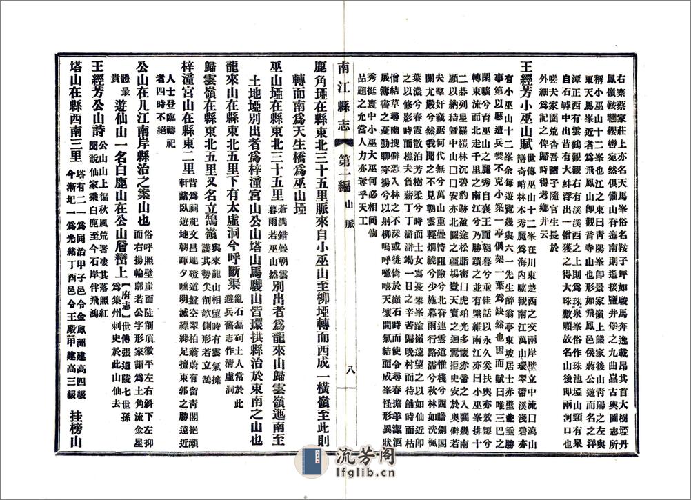 南江县志（民国） - 第14页预览图