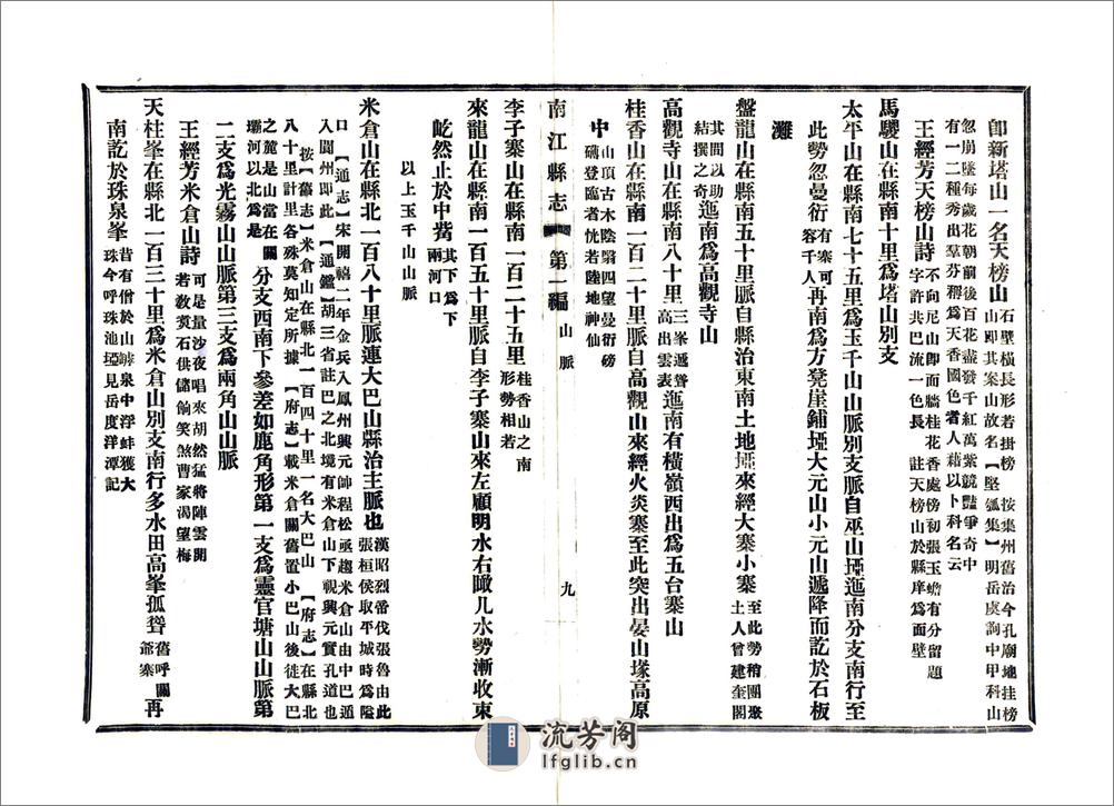 南江县志（民国） - 第15页预览图