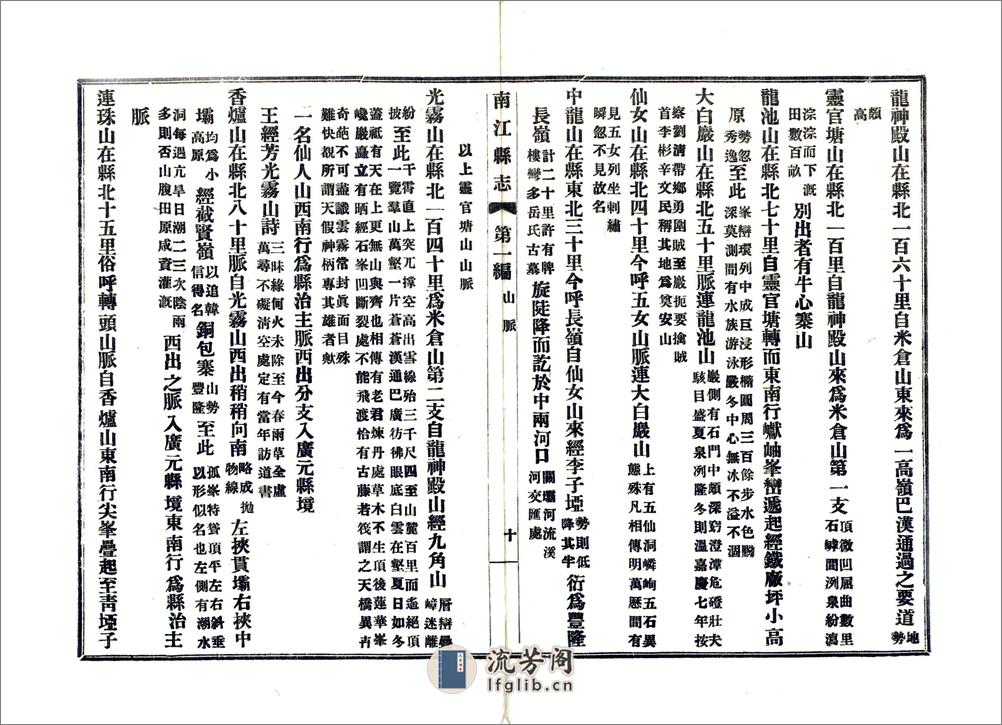 南江县志（民国） - 第16页预览图