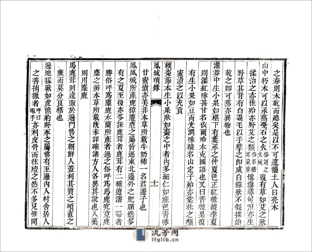 凤城琐录（嘉庆） - 第13页预览图