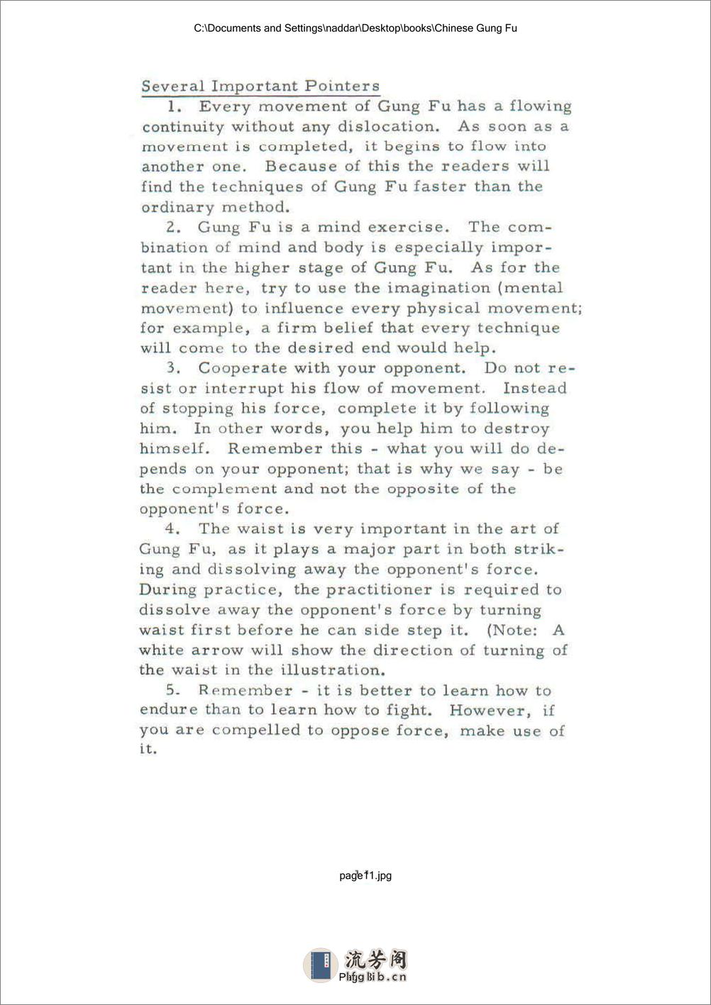 《基本中国拳法》（英文版）李小龙 - 第8页预览图