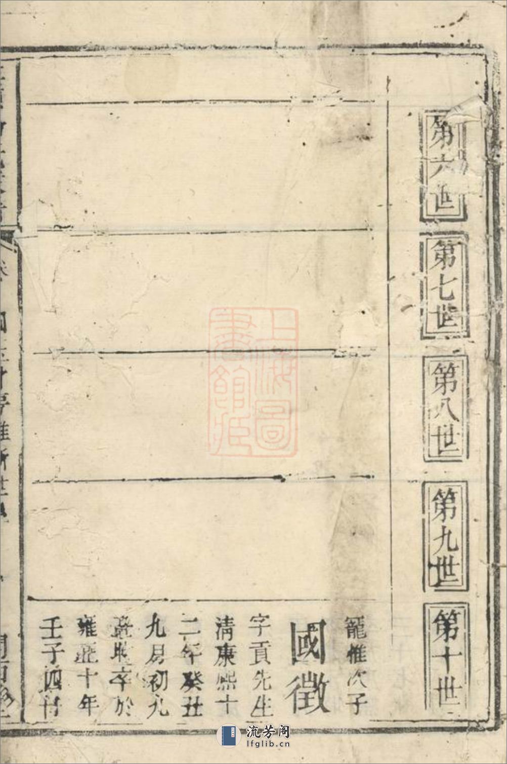 爽源杨氏家谱：[平江] - 第2页预览图