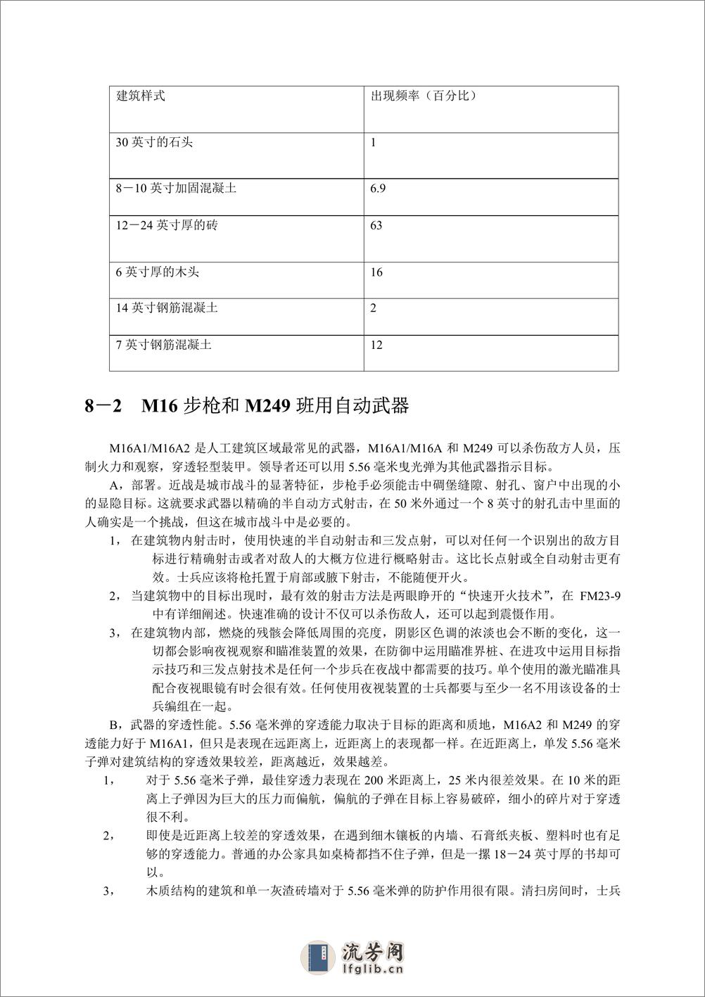 《美军步兵巷战战术手册(中文版)》 - 第7页预览图