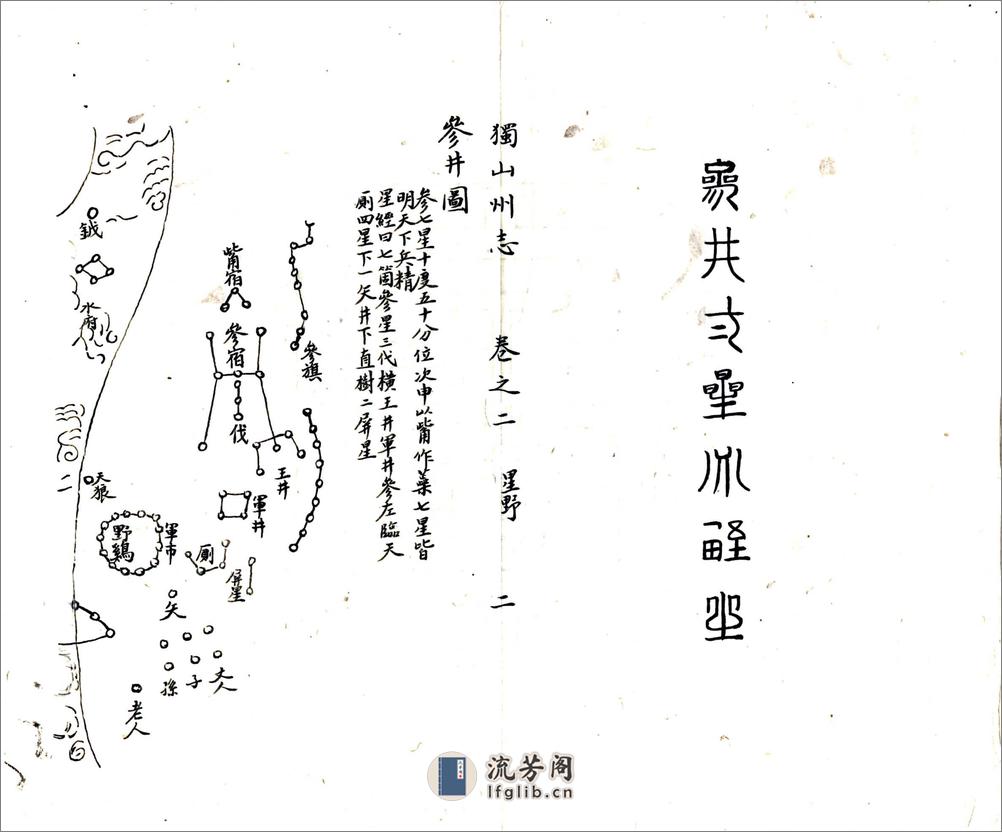 独山州志（乾隆） - 第3页预览图