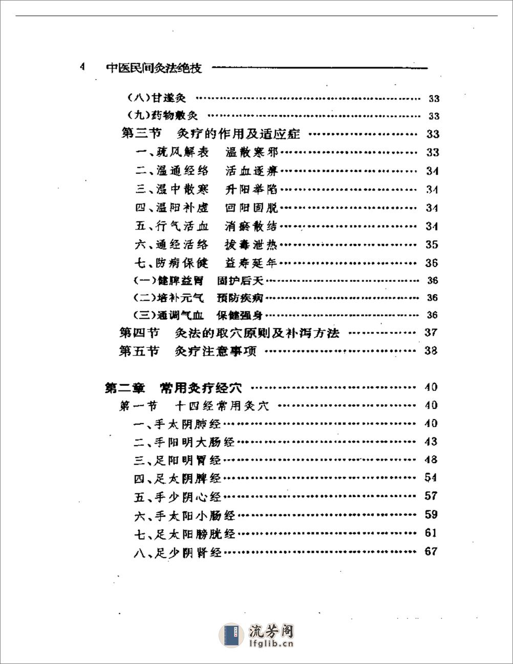 中医民间灸法绝技 - 第4页预览图