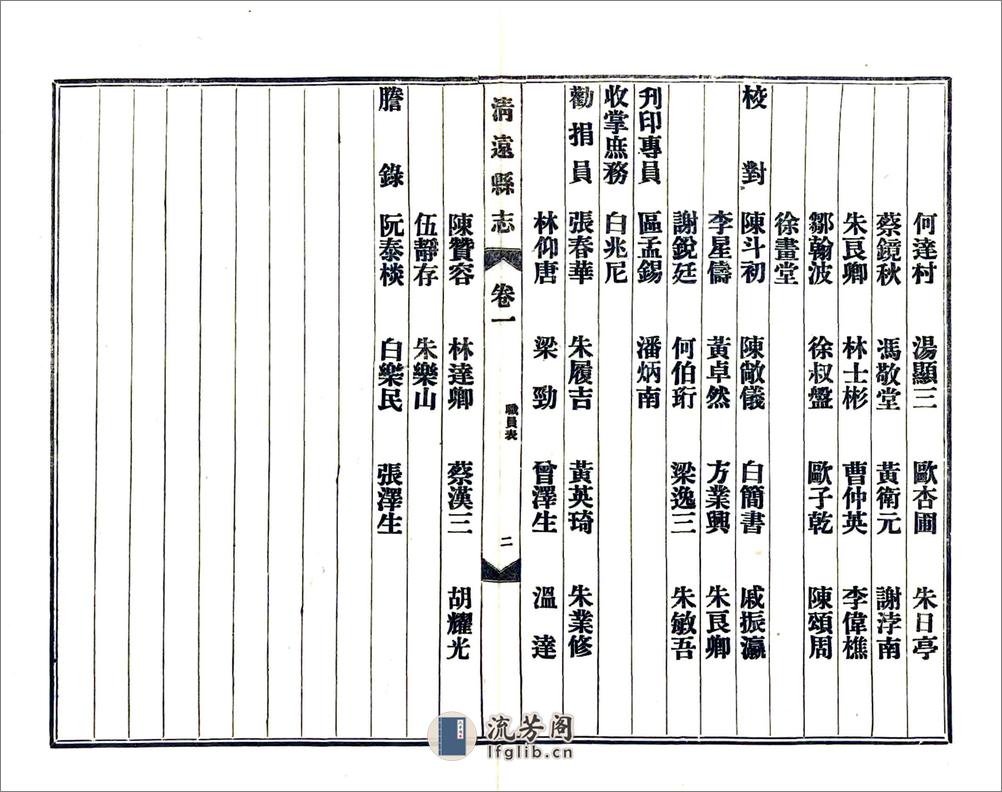 清远县志（民国） - 第12页预览图