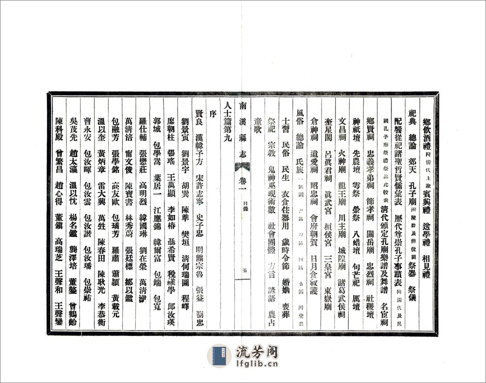 南溪县志（民国） - 第16页预览图