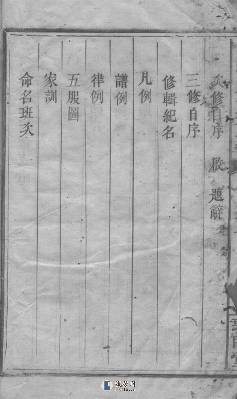 王氏培庭公四修支谱：七卷：[祁阳] - 第4页预览图