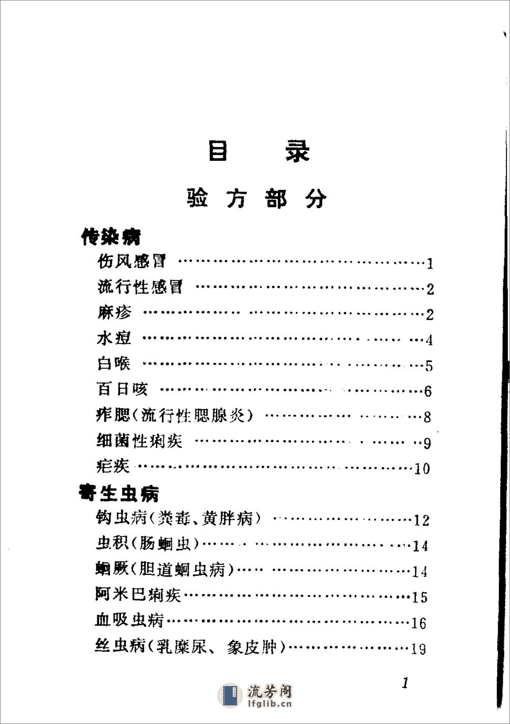 江苏1970验方草药选编 （上集） - 第11页预览图