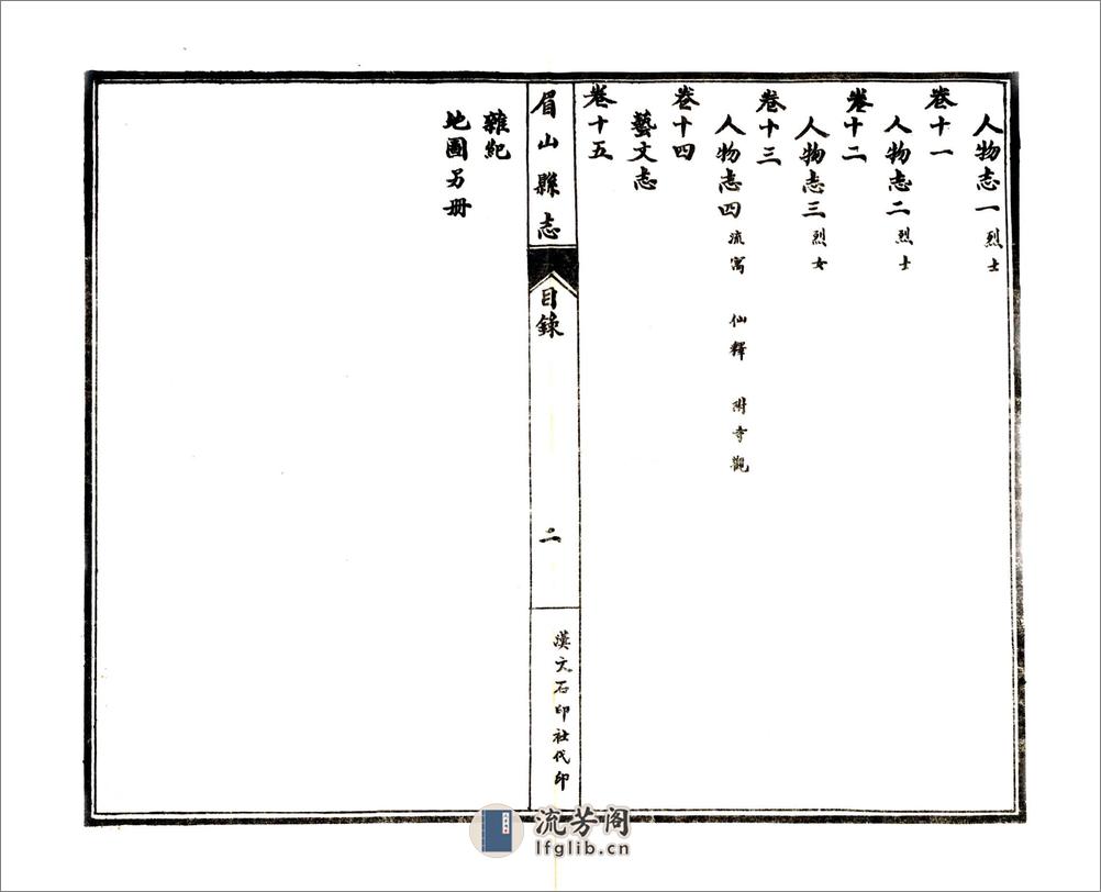 眉山县志（民国） - 第16页预览图