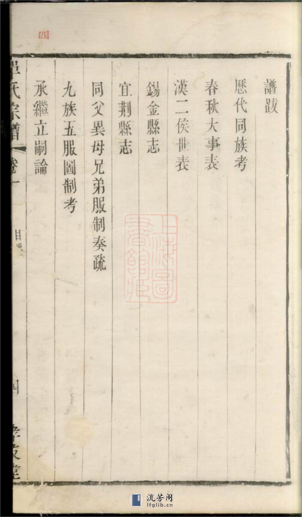 锡山单氏宗谱：六卷：[无锡] - 第14页预览图