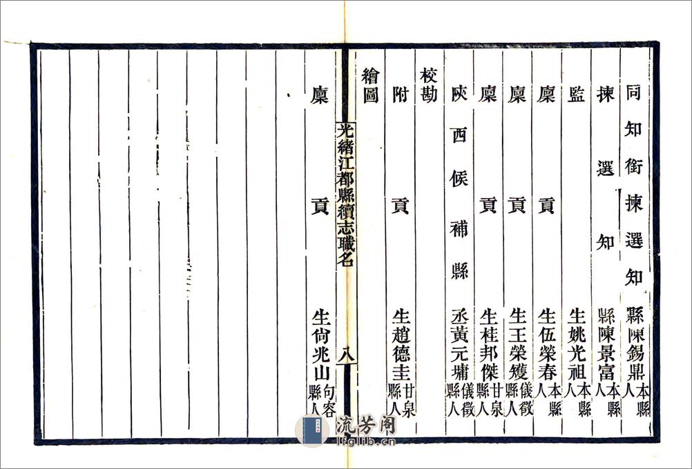 江都县续志（光绪10年） - 第9页预览图