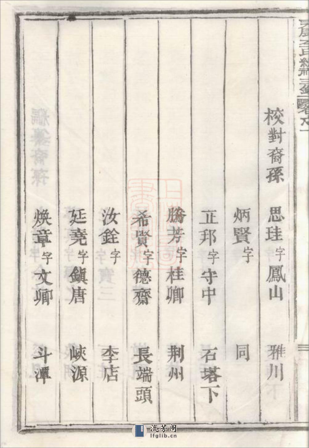 永康李氏总祠主录：八卷 - 第18页预览图