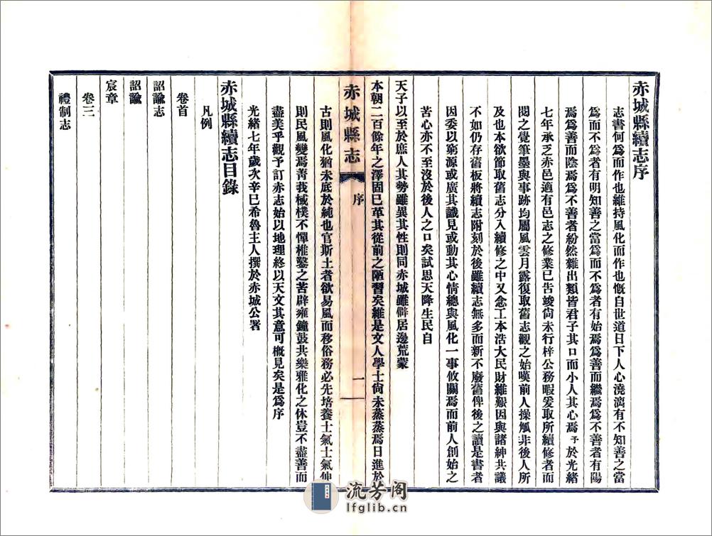 赤城县续志（同治民国铅印本） - 第2页预览图