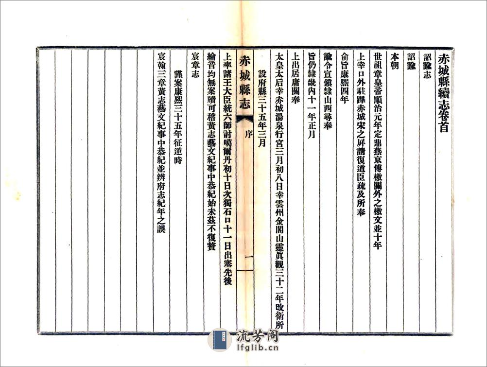 赤城县续志（同治民国铅印本） - 第5页预览图