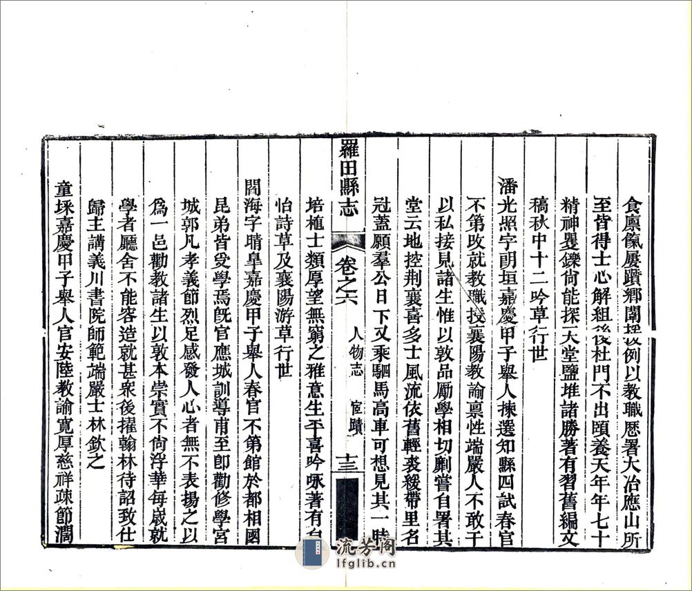 罗田县志（光绪）卷6-8 - 第15页预览图