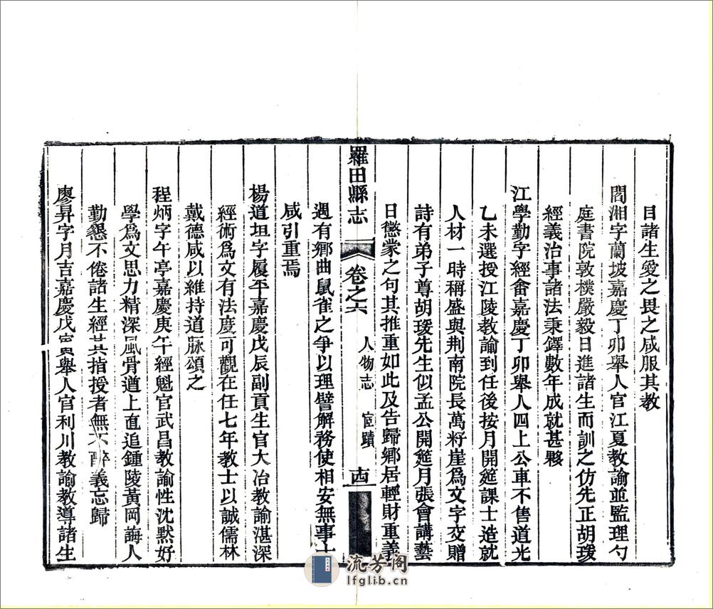 罗田县志（光绪）卷6-8 - 第16页预览图