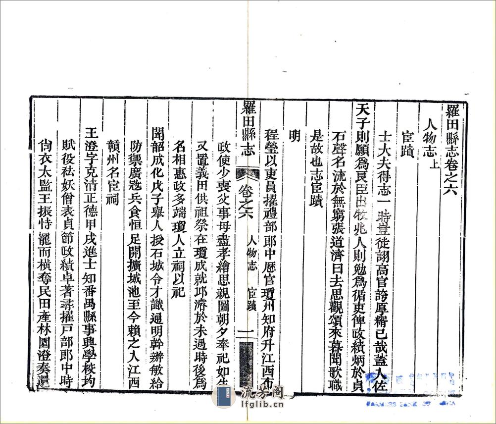 罗田县志（光绪）卷6-8 - 第2页预览图