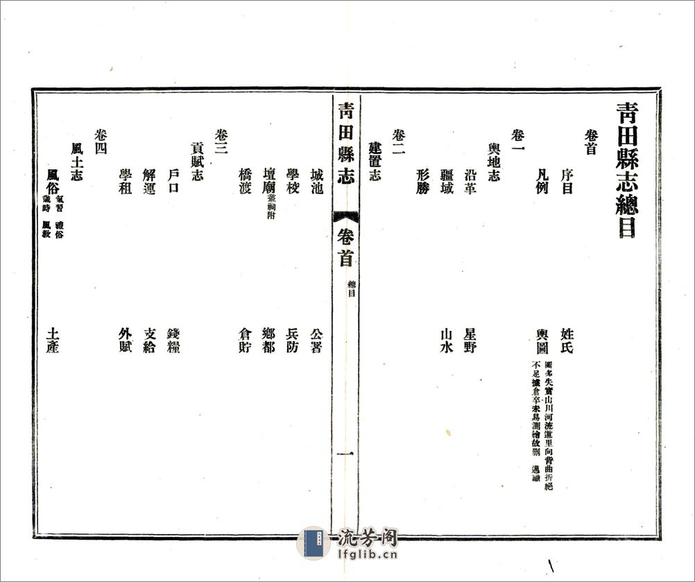 青田县志（光绪民国铅印本） - 第9页预览图