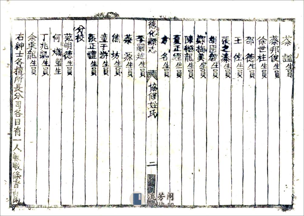 德化县志（乾隆） - 第14页预览图