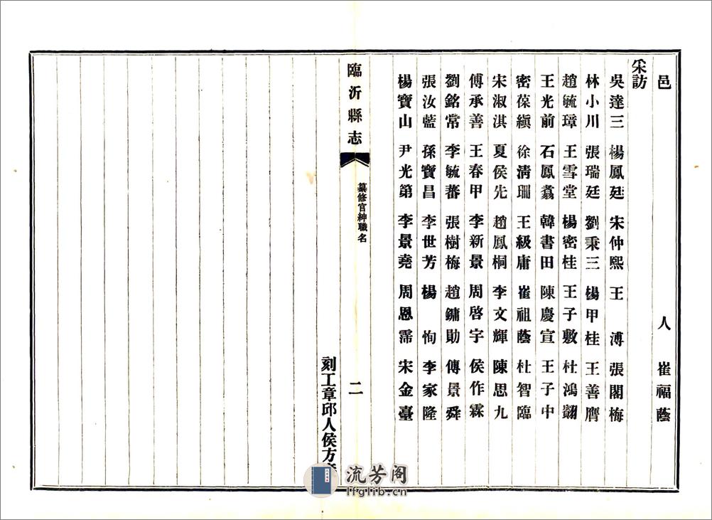 临沂县志（民国25年铅印本） - 第11页预览图