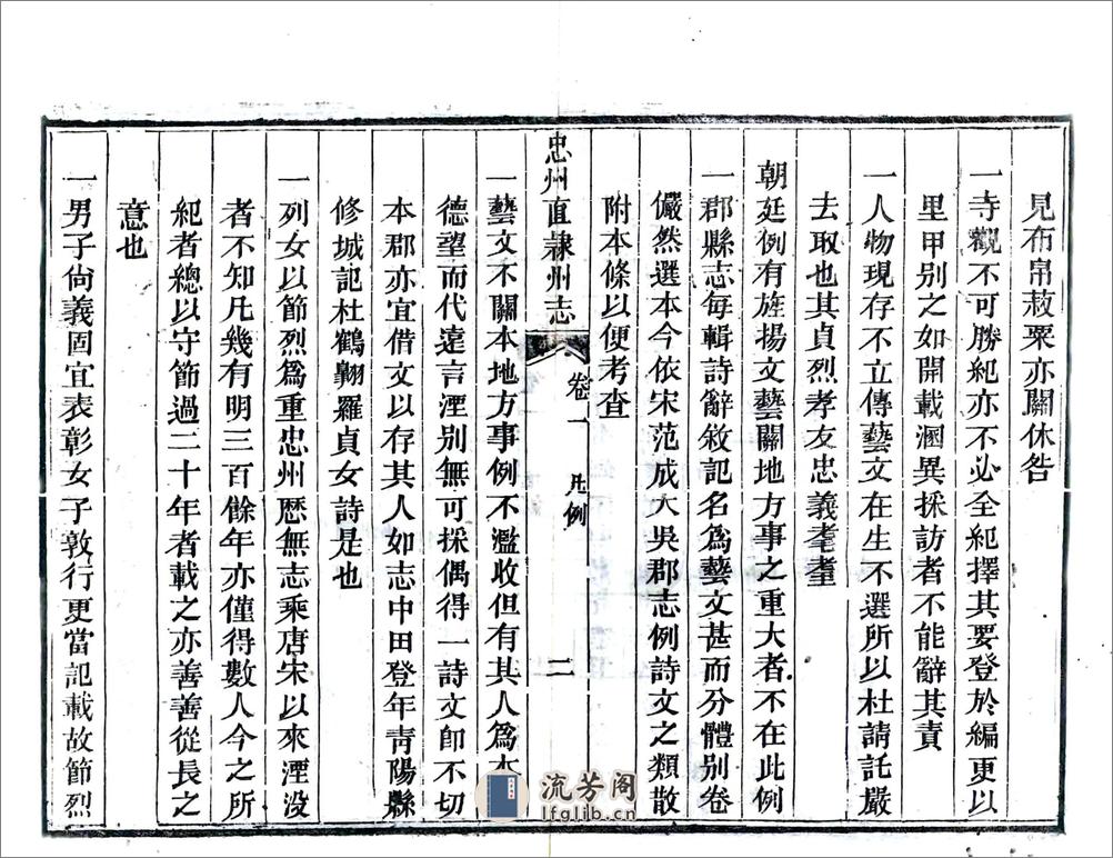 忠州直隶州志（道光） - 第15页预览图