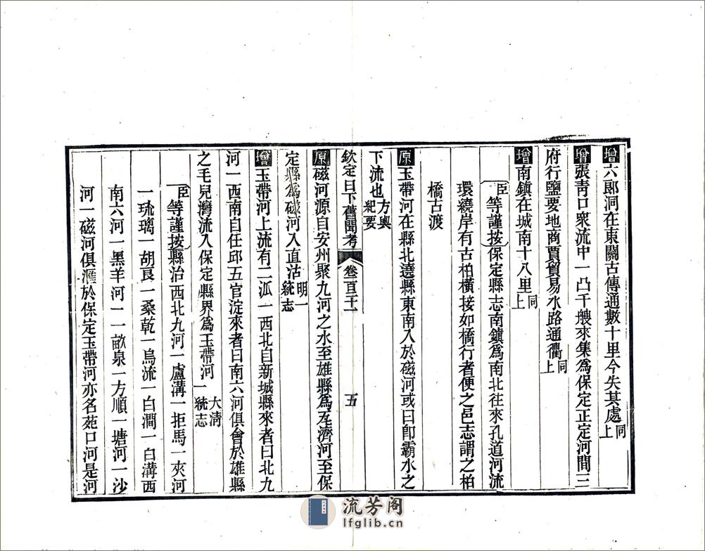 钦定日下旧闻考（乾隆）卷121-140 - 第5页预览图