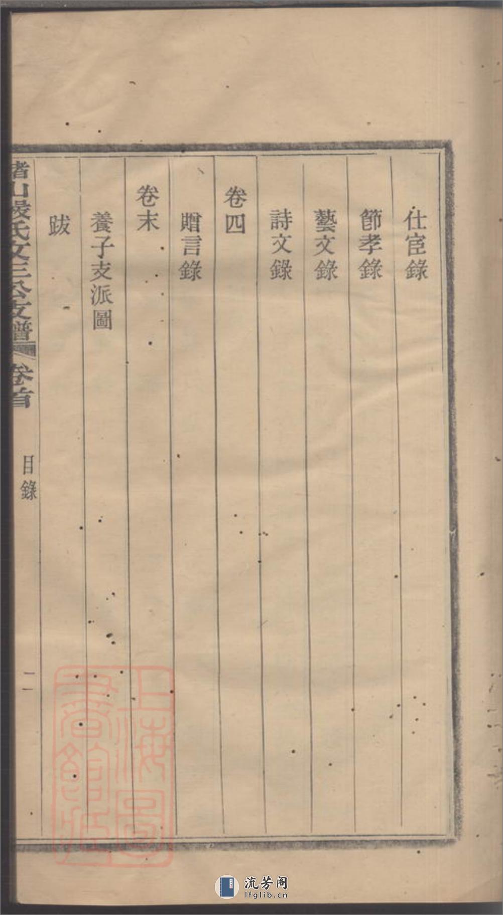 赭山严氏文三公支谱 - 第17页预览图