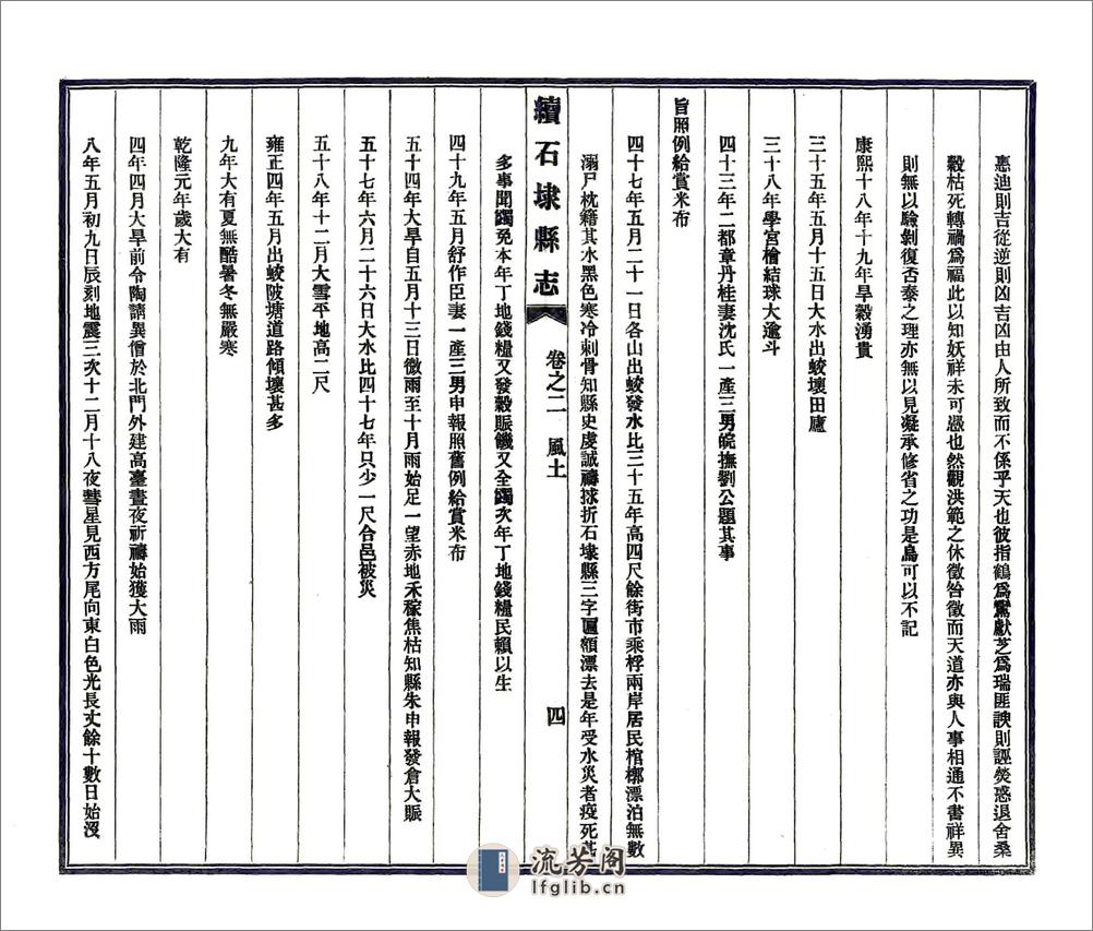 续石埭县志（乾隆） - 第19页预览图