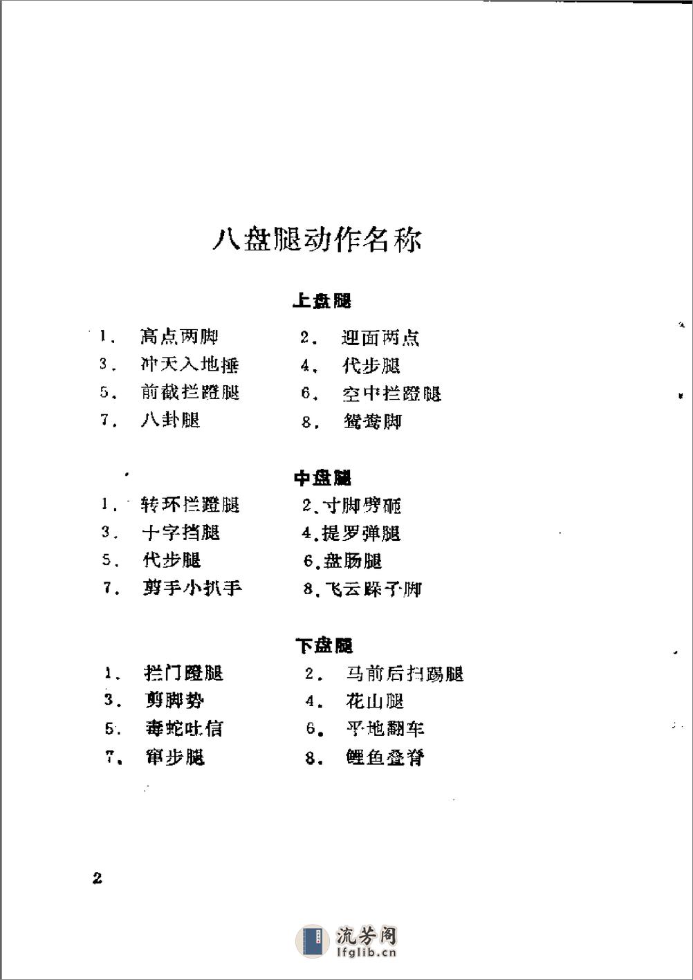 《八盘腿》杨连村、王玉春、肖长根、孟祥文、李树茂 - 第9页预览图