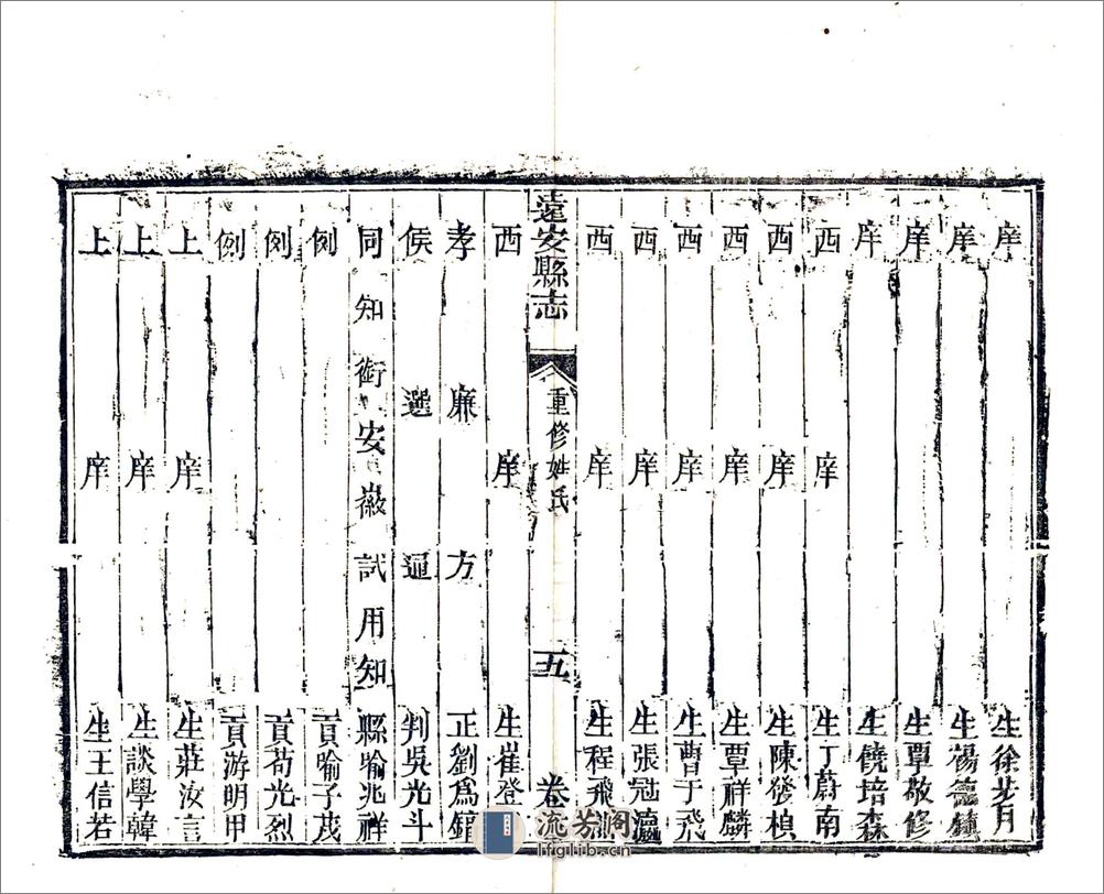 远安县志（同治） - 第16页预览图