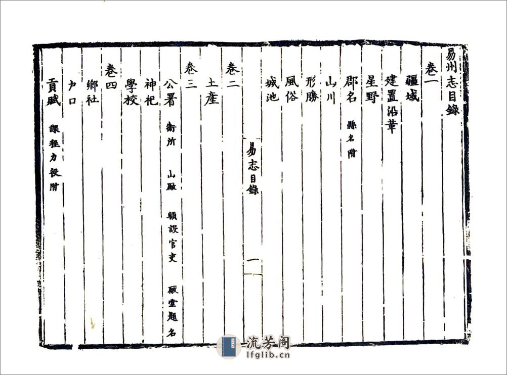 易州志（弘治） - 第11页预览图