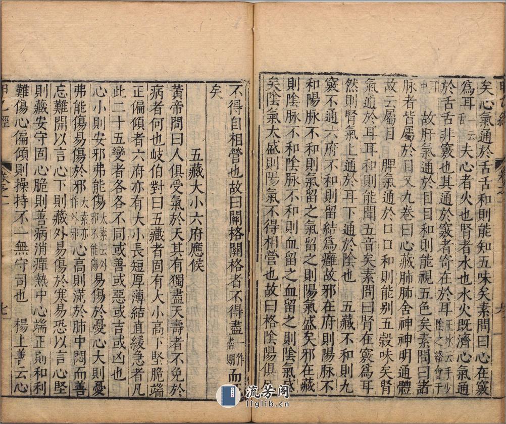 针灸甲乙经.十二卷.晋.皇甫谧.编.明万历二十九年吴勉学刊.古今医统正脉全书本 - 第13页预览图