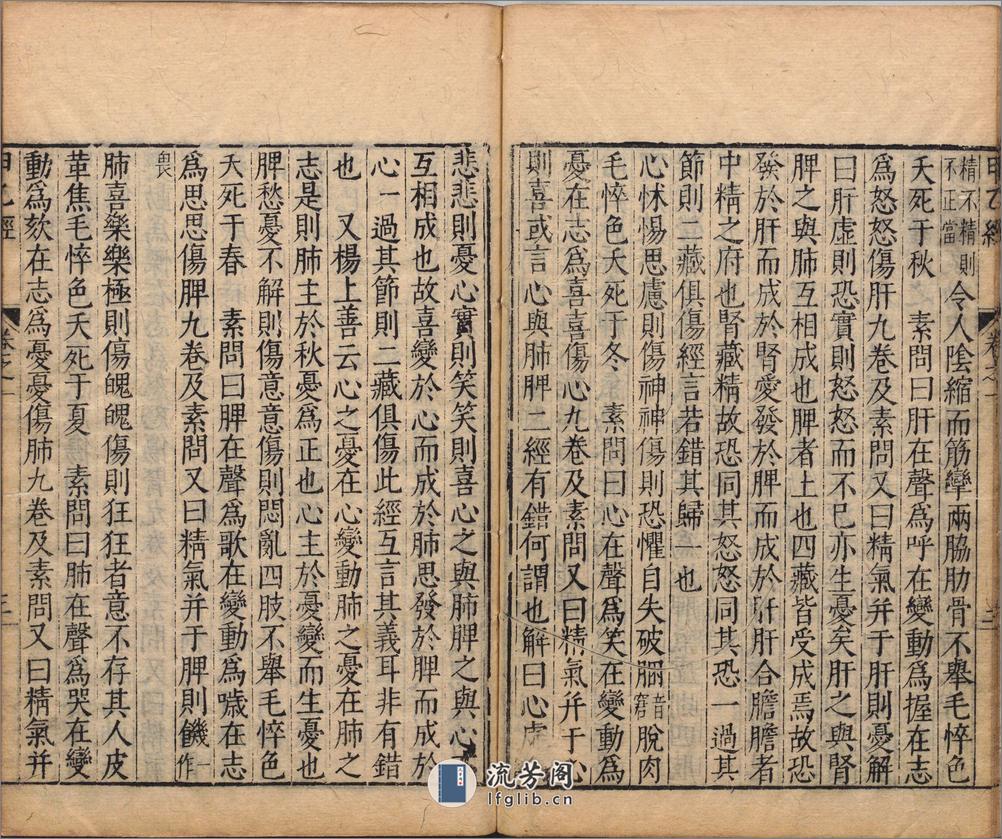 针灸甲乙经.十二卷.晋.皇甫谧.编.明万历二十九年吴勉学刊.古今医统正脉全书本 - 第9页预览图