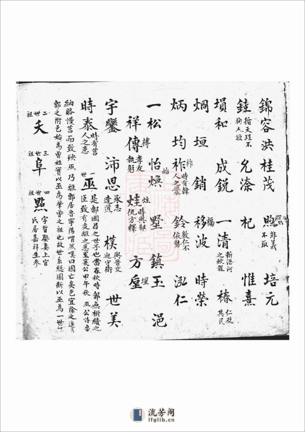 曾氏族谱：[上杭] - 第6页预览图