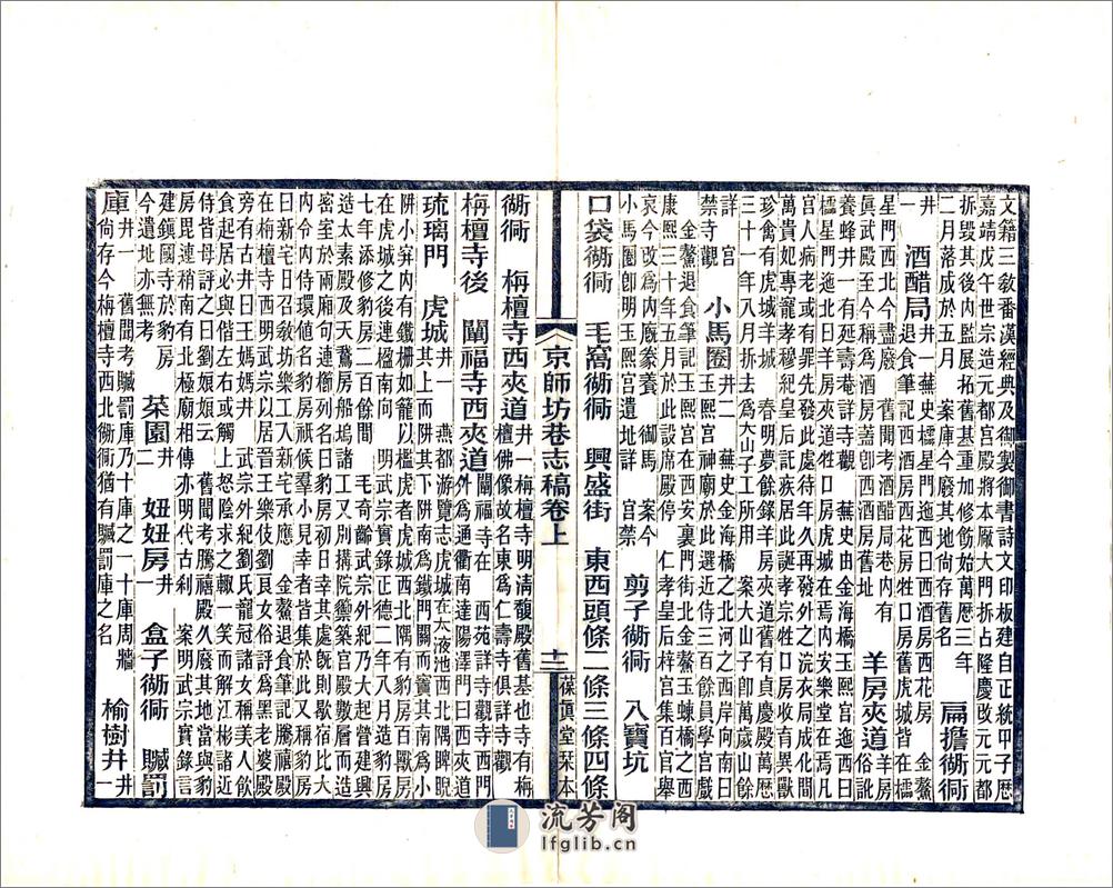 京师坊巷志稿（光绪） - 第14页预览图