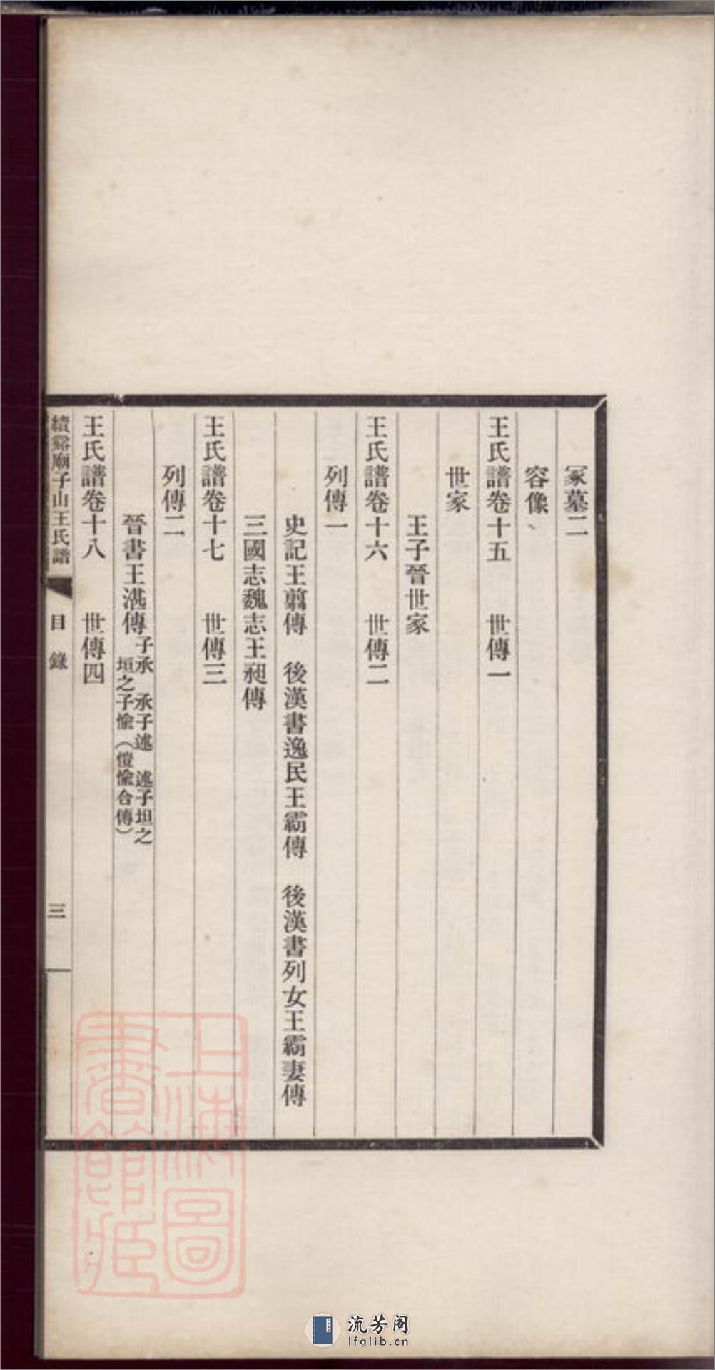 绩溪庙子山王氏谱：二十卷，首四卷，末四卷：[安徽绩溪] - 第10页预览图