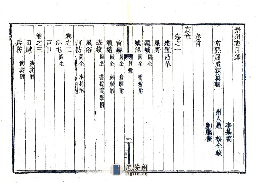 景州志（乾隆） - 第16页预览图