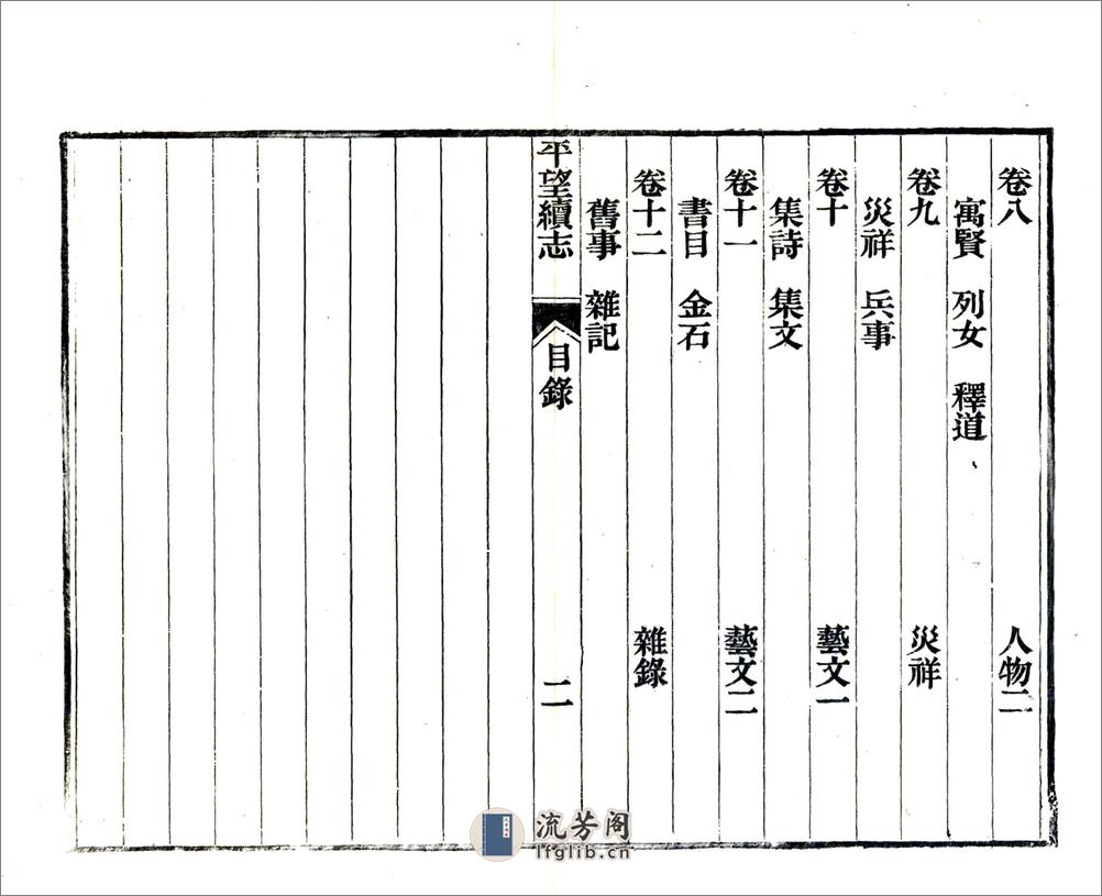 平望续志（光绪） - 第10页预览图