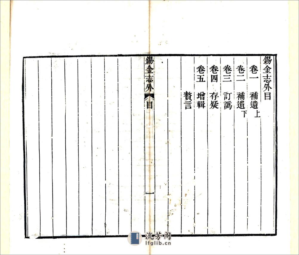 锡金志外（道光） - 第3页预览图